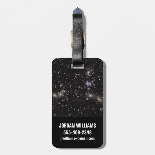 Pandora-Cluster Gepäckanhänger (Rückseite vertikal)