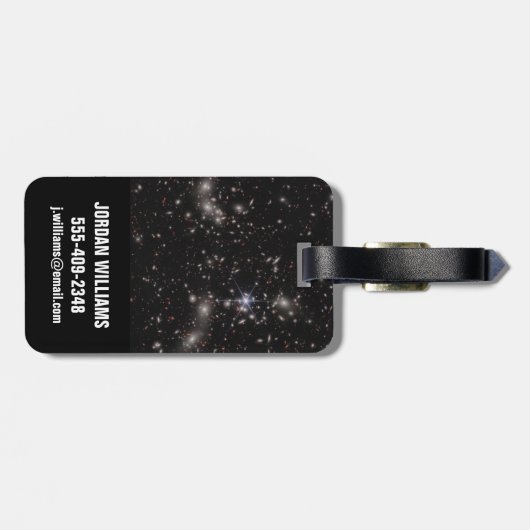 Pandora-Cluster Gepäckanhänger (Rückseite horizontal)