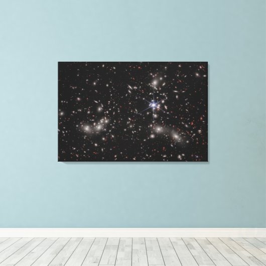 Pandora-Cluster Leinwanddruck (Insitu (Holzboden))