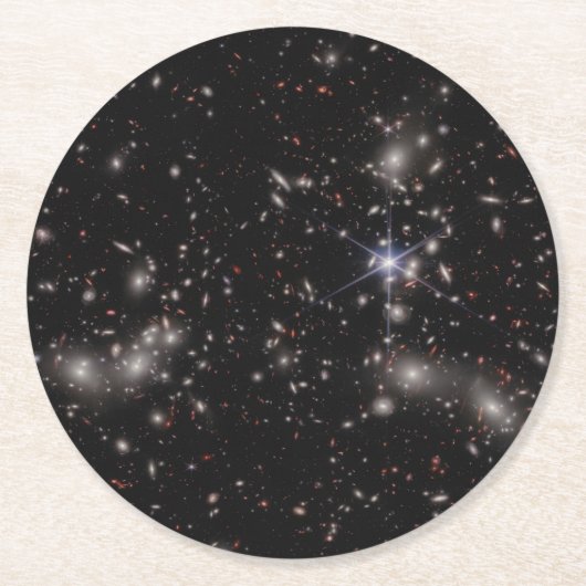 Pandora-Cluster Runder Pappuntersetzer (Vorderseite)