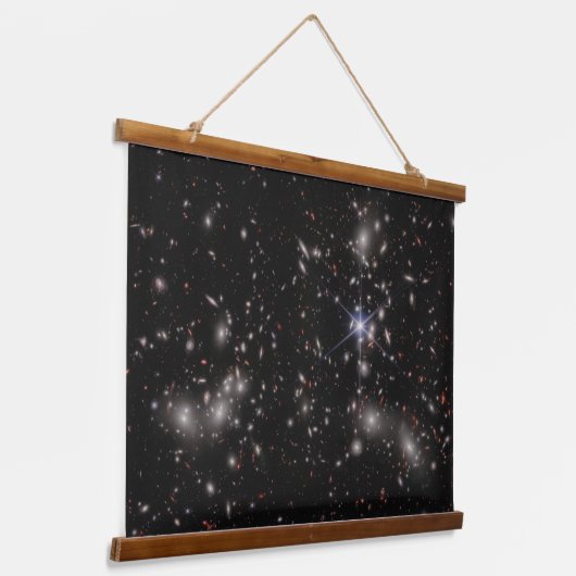 Pandora-Cluster Wandteppich Mit Holzrahmen (Gewinkelt)