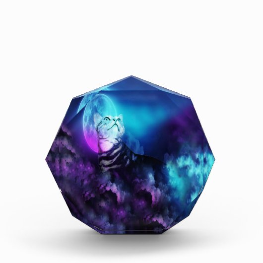 Pandora im Nebel Fotoblock (Vorderseite)