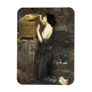 Pandora [John William Waterhouse] Magnet