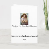 Pandora Karte (Rückseite)