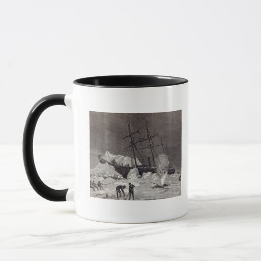 Pandora klemmte im Eis Tasse (Links)