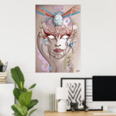 Pandora-Maskenposter Poster (Heimbüro)