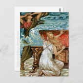 Pandora öffnet die Box Postkarte (Vorne/Hinten)