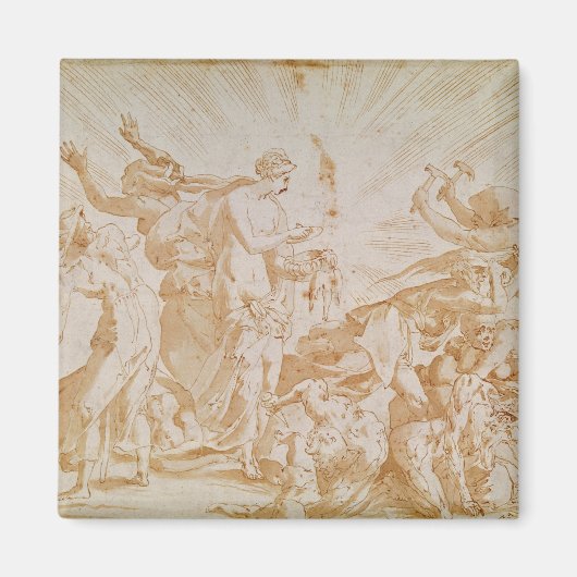 Pandora öffnet die Schachtel Magnet (Vorne)