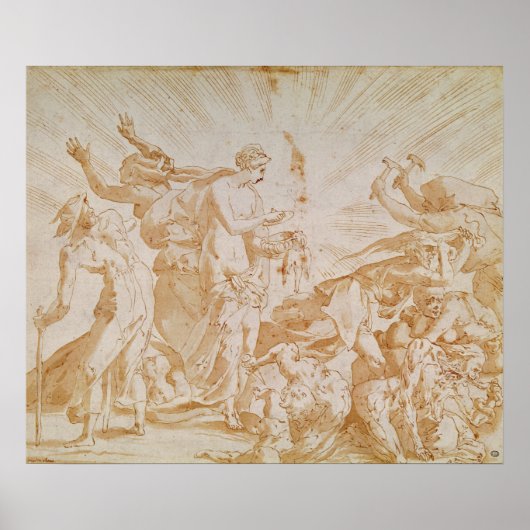 Pandora öffnet die Schachtel Poster (Vorne)