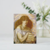 Pandora öffnet Gold Box Postkarte (Stehend Vorderseite)