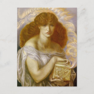 Pandora öffnet Goldene Schachtel Postkarte