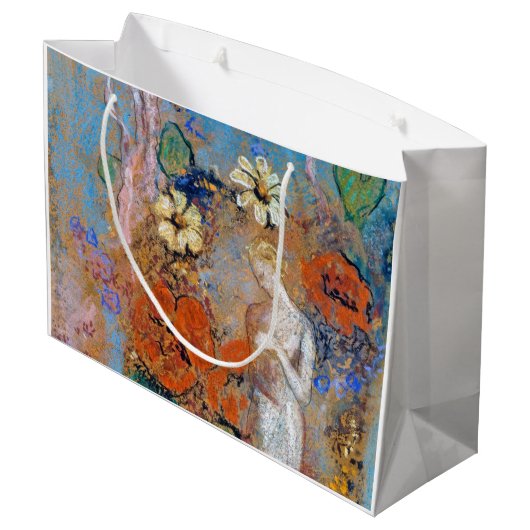 Pandora, Redon Große Geschenktüte (Rückseite Schrägansicht)