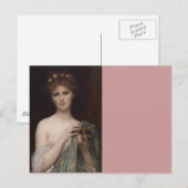 Pandora und die Box Postkarte (Vorne/Hinten)