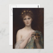 Pandora und die Box Postkarte (Vorne/Hinten)