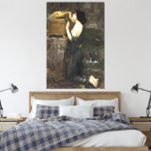 PaNDoRA, von John William Waterhouse, 1896 Leinwanddruck (Insitu (Schlafzimmer))