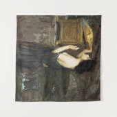 PaNDoRA, von John William Waterhouse, 1896 Wandteppich (Vorderseite (Horizontal))