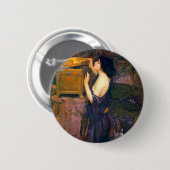 Pandora von John William Waterhouse Button (Vorne & Hinten)