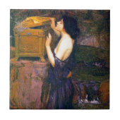 Pandora von John William Waterhouse Fliese (Vorderseite)