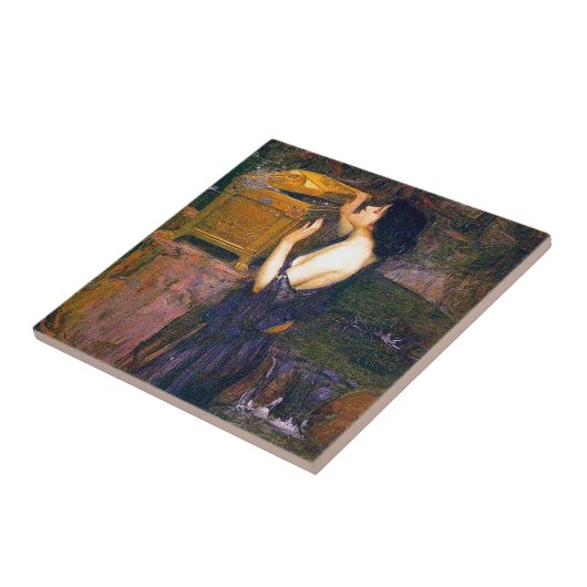 Pandora von John William Waterhouse Fliese (Seite)