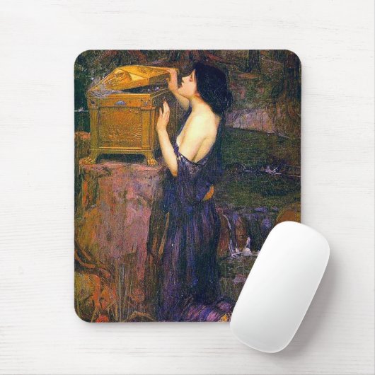 Pandora von John William Waterhouse Mousepad (Mit Mouse)