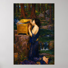 Pandora von John William Waterhouse Poster