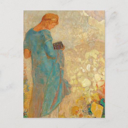Pandora von Odilon Redon Postkarte (Vorderseite)