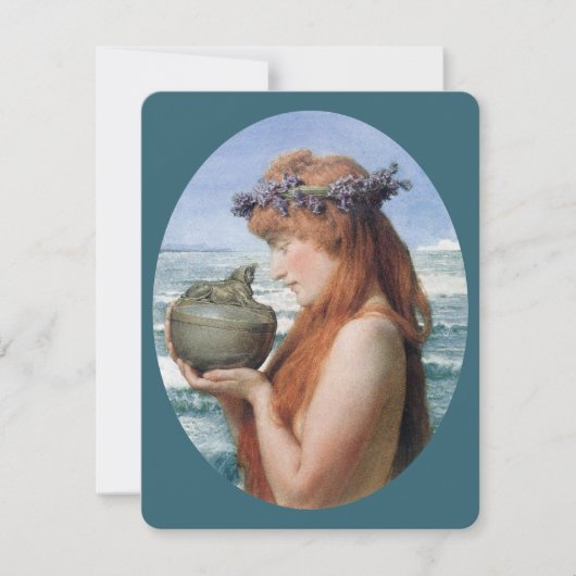 Pandora von Sir Lawrence Alma-Tadema (Vorderseite)