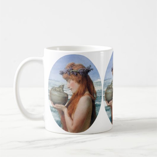 Pandora von Sir Lawrence Alma-Tadema Kaffeetasse (Links)
