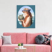 Pandora von Sir Lawrence Alma-Tadema Leinwanddruck (Insitu (Wohnzimmer))