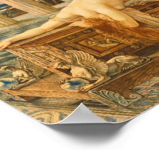 Pandora | Walter Crane Poster (Ecke)