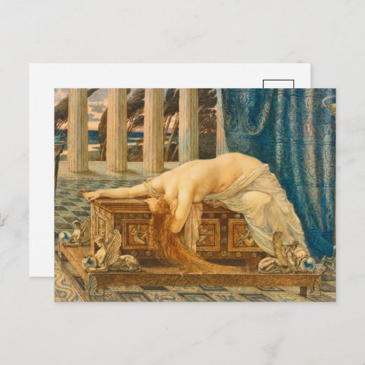Pandora | Walter Crane Postkarte (Vorne/Hinten)