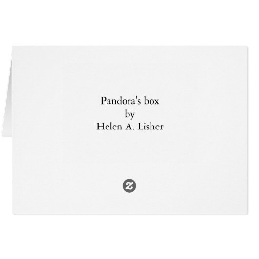 Pandorakarte (Rückseite Horizontal)