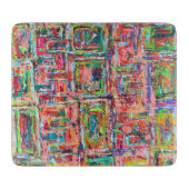 Pandora's Box 6 x 7 Deko Glasschneidebrett Schneidebrett (Vorderseite)