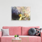 Pandora's Box by Arthur Rackham Leinwanddruck (Insitu (Wohnzimmer))