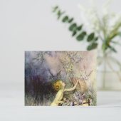 Pandora's Box by Arthur Rackham Postkarte (Stehend Vorderseite)