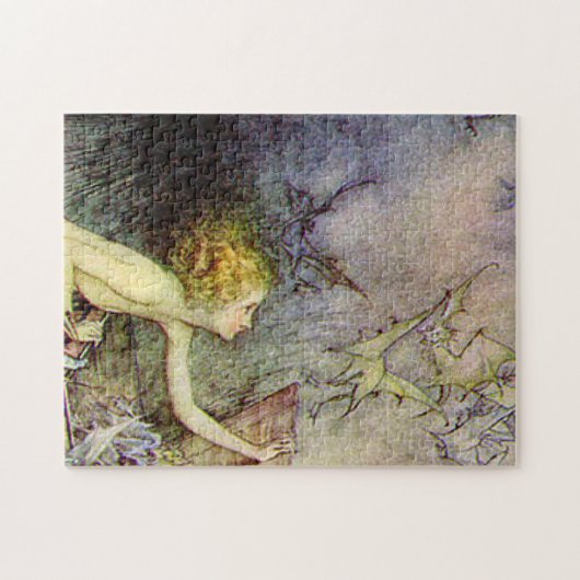 Pandora's Box by Arthur Rackham Puzzle (Horizontal)