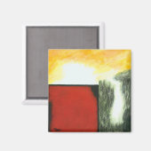 Pandora's Box from Original Painting Magnet (Vorderseite/Rückseite)