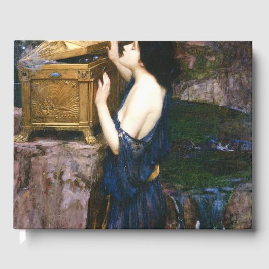 Pandora's Box - John William Waterhouse Gästebuch (Vorderseite)