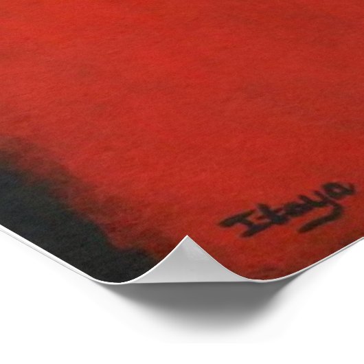 Pandora's Box Print Poster aus Original Malerei (Ecke)