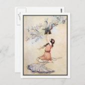 Pandora's Box von Warwick Goble Postkarte (Vorne/Hinten)