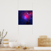 Pandora's Cluster - Abell 2744 Galaxien Poster (Küche)