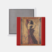 PANDORRA "Arthur Van Schendel" 1919 Magnet (Vorderseite/Rückseite)