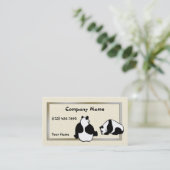 Pands Reis-Papiergoldrahmen Visitenkarte (Stehend Vorderseite)