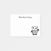Pandy Panda Post-it Klebezettel (Vorderseite)