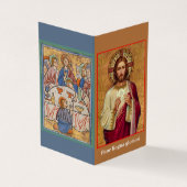 Pane Lingua Gloriosi Business Card Visitenkarten (Vorderseite)