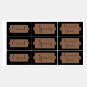 Paneeletiketten Etiketten (Blatt)