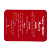 Paneer Butter Masala Rezept Magnet für sofortigen  (Horizontal)