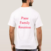 PaneFamilyReunion T-Shirt (Rückseite)