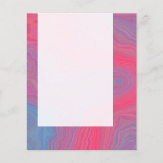 Panel 030 - Rotes und Blaues Mineral Flyer