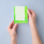 Panel 042 - gestrichen grün II Flyer (Gruppe)